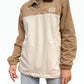 LIMITED EDITION: Dawn Corduroy Quarter-zip (Beige Polar Fleece)
