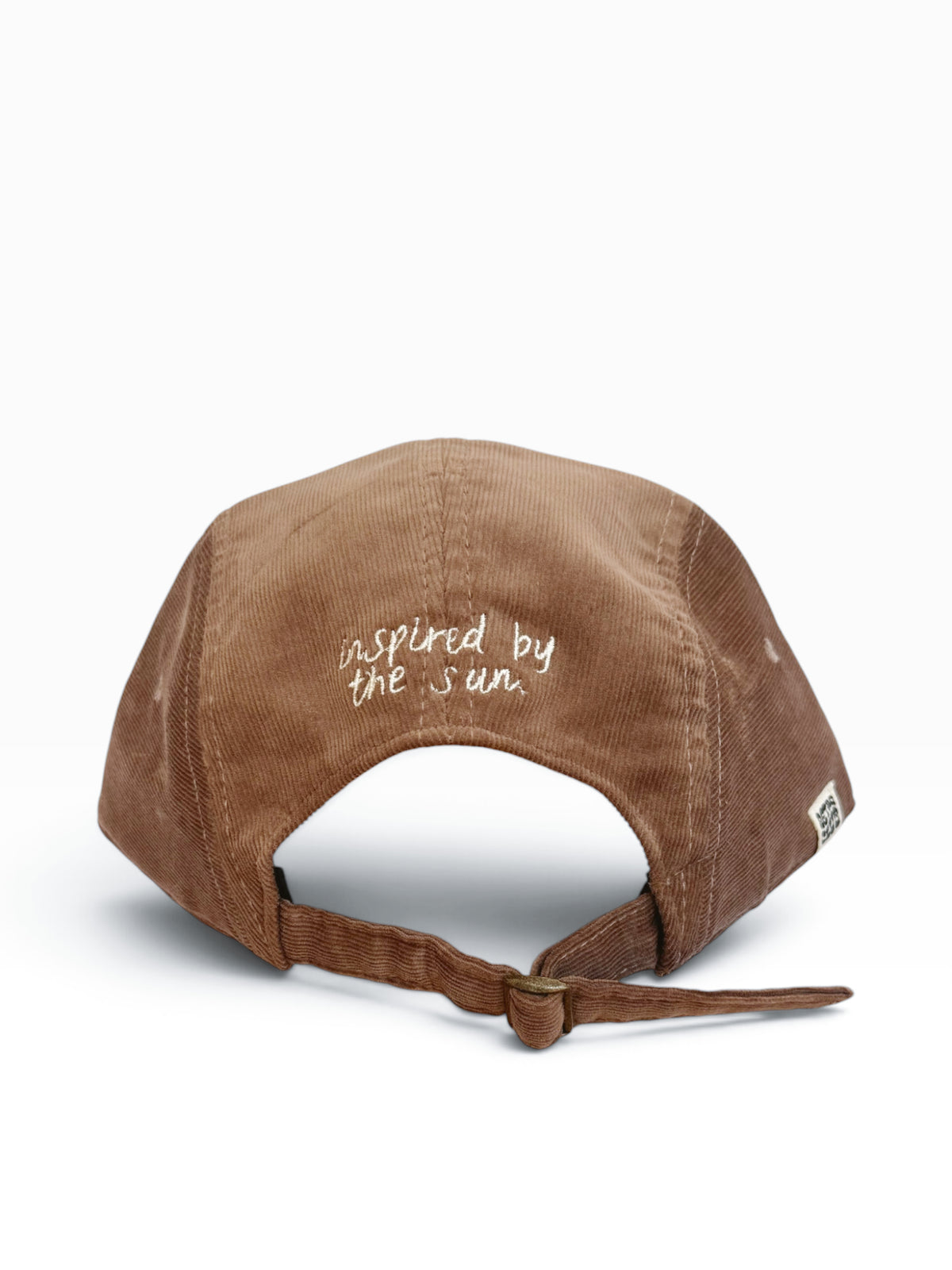 (100% Local 🇿🇦) Five Panel Cord Cap - Brown "Solaris"