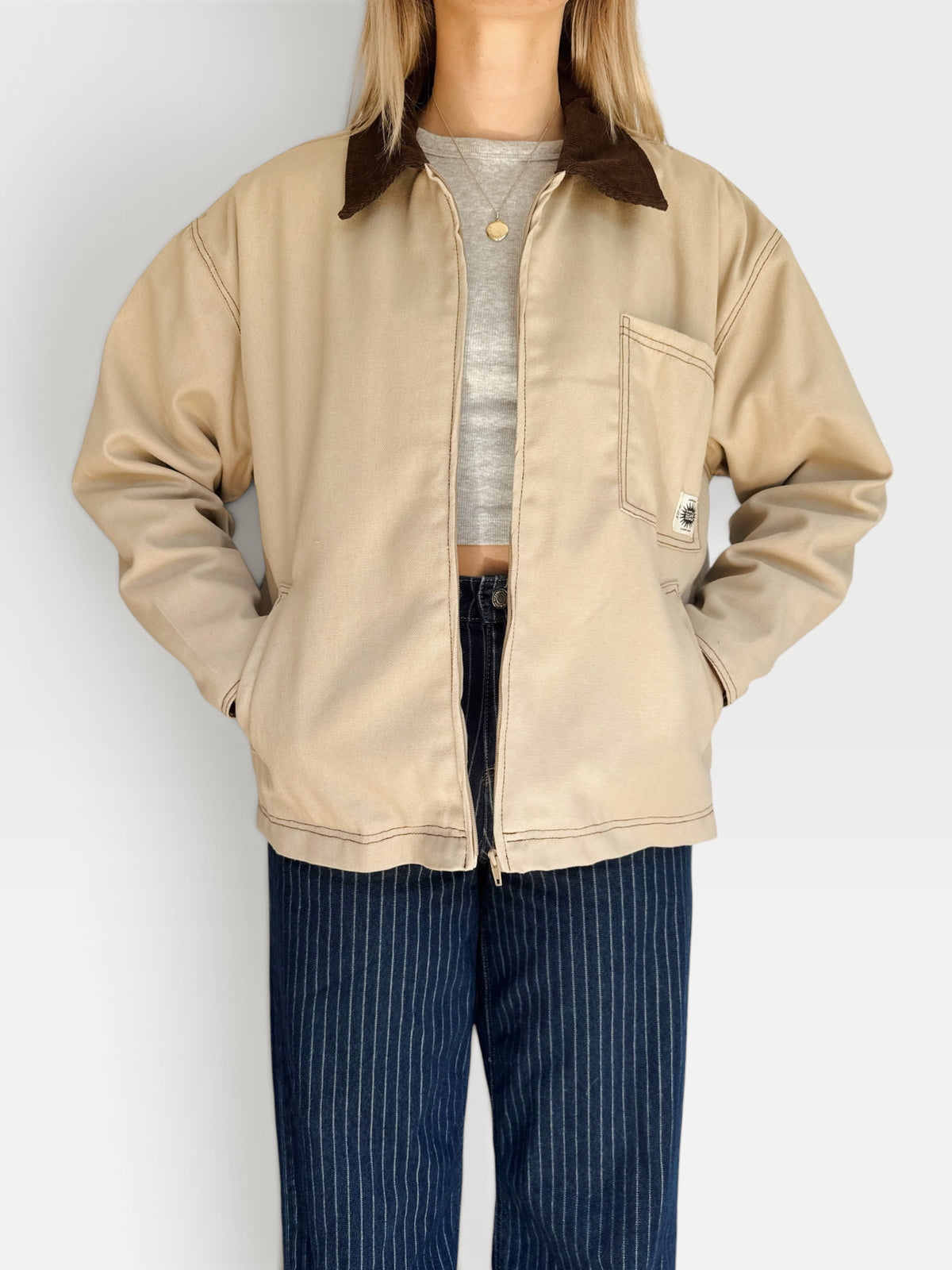 Workers Jacket (Teal) (Copy)