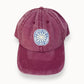 Dad Cap - Salty Dawg (Plum)