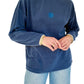 Unisex Sunburst Crew (Blue Fleece)