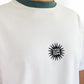 RC Sun - Unisex Short White Tee (Sage Crew)