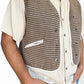 Striped Gilet Waistcoat