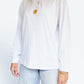 Unisex Sunburst Long Tee (Grey)