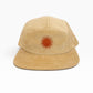 (100% Local 🇿🇦) Five Panel Cord Cap - Tan "Laid Back"