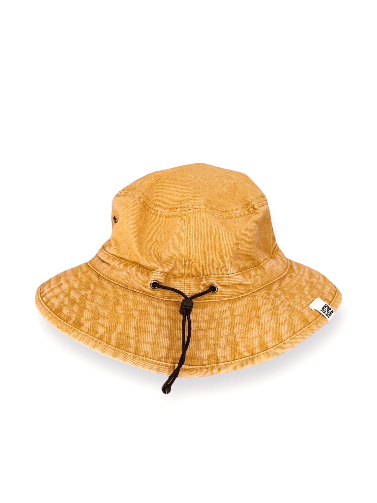 Retro Club Fisherman Hat - Mustard