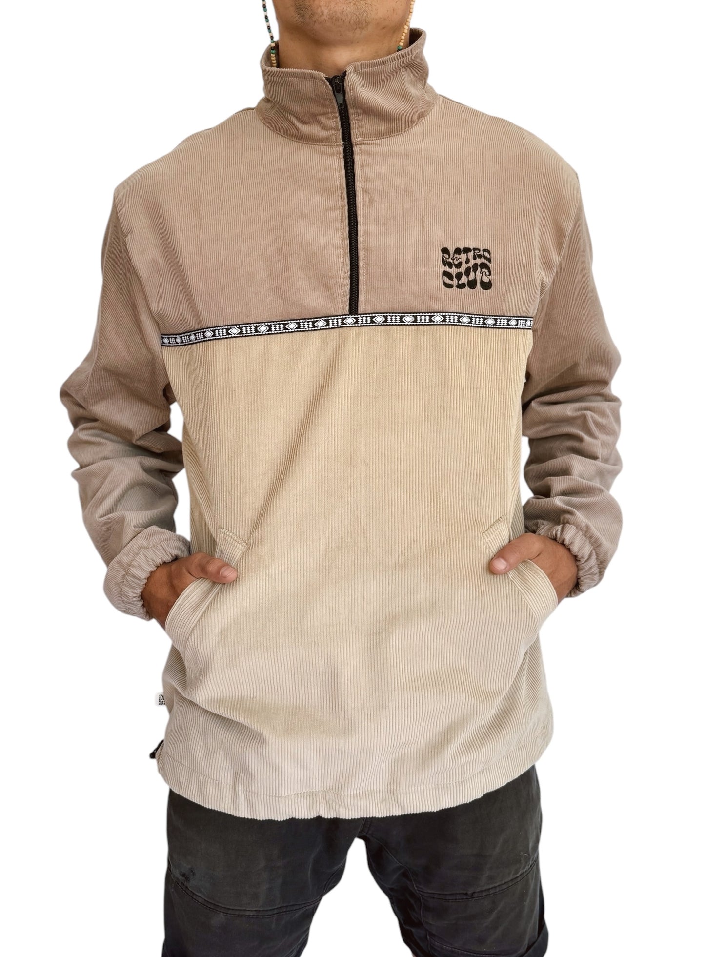 Dawn quarter zip - Beige