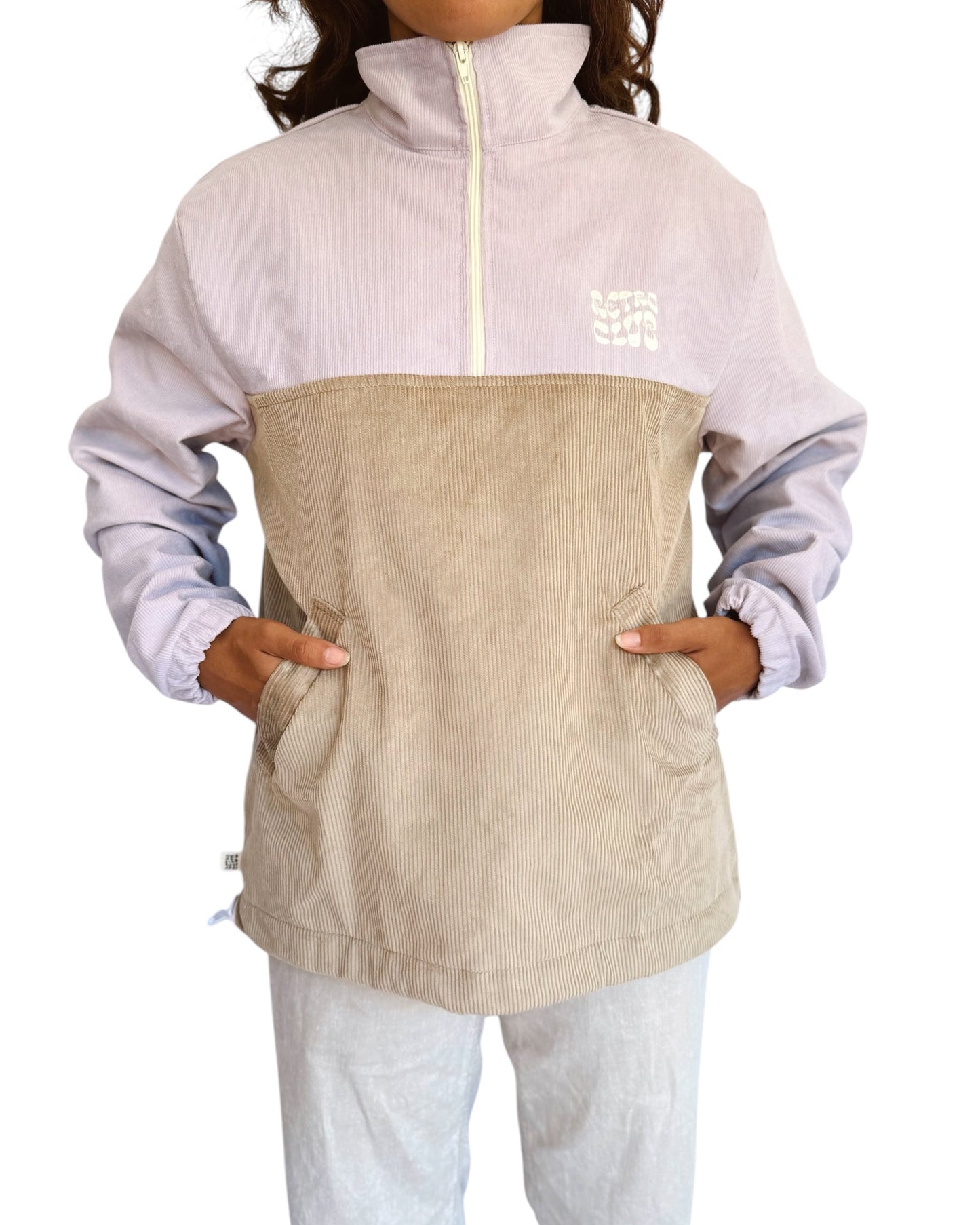 Dawn quarter zip - Lilac