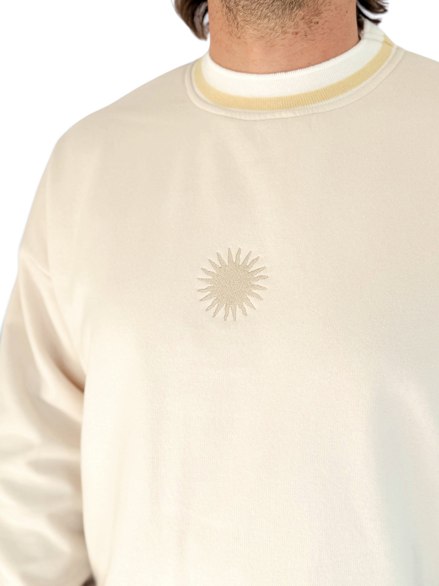 Unisex Sunburst Crew (Yellow)