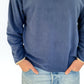 Unisex Sunburst Crew (Blue Fleece)