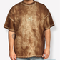 Unisex "Sunset" Short Tee (Brown Tie Dye)