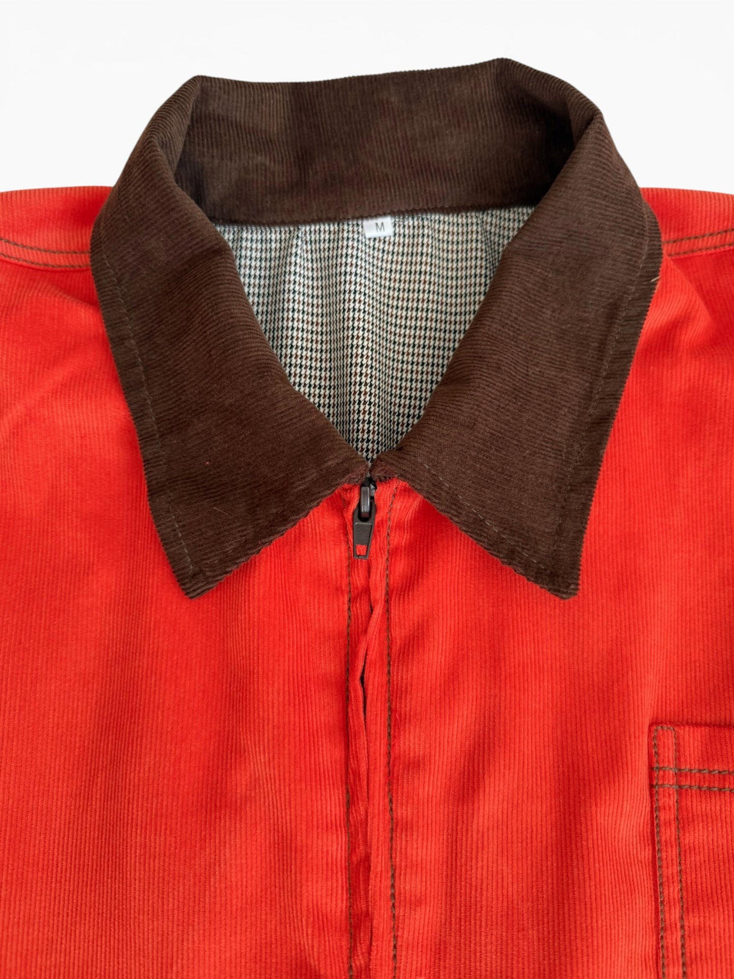 Workers Jacket (Red Corduroy)
