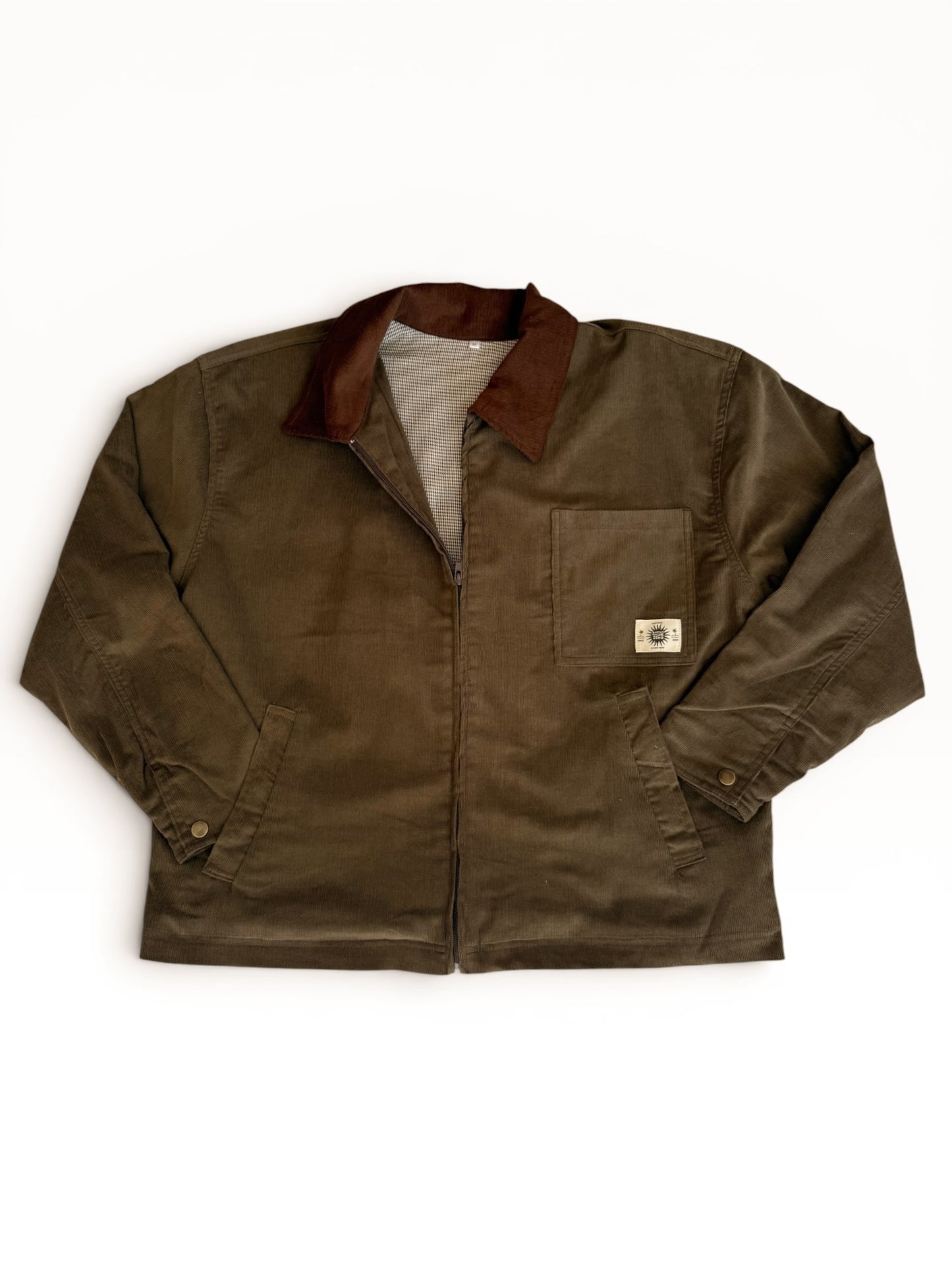 Workers Jacket (Khaki Corduroy)