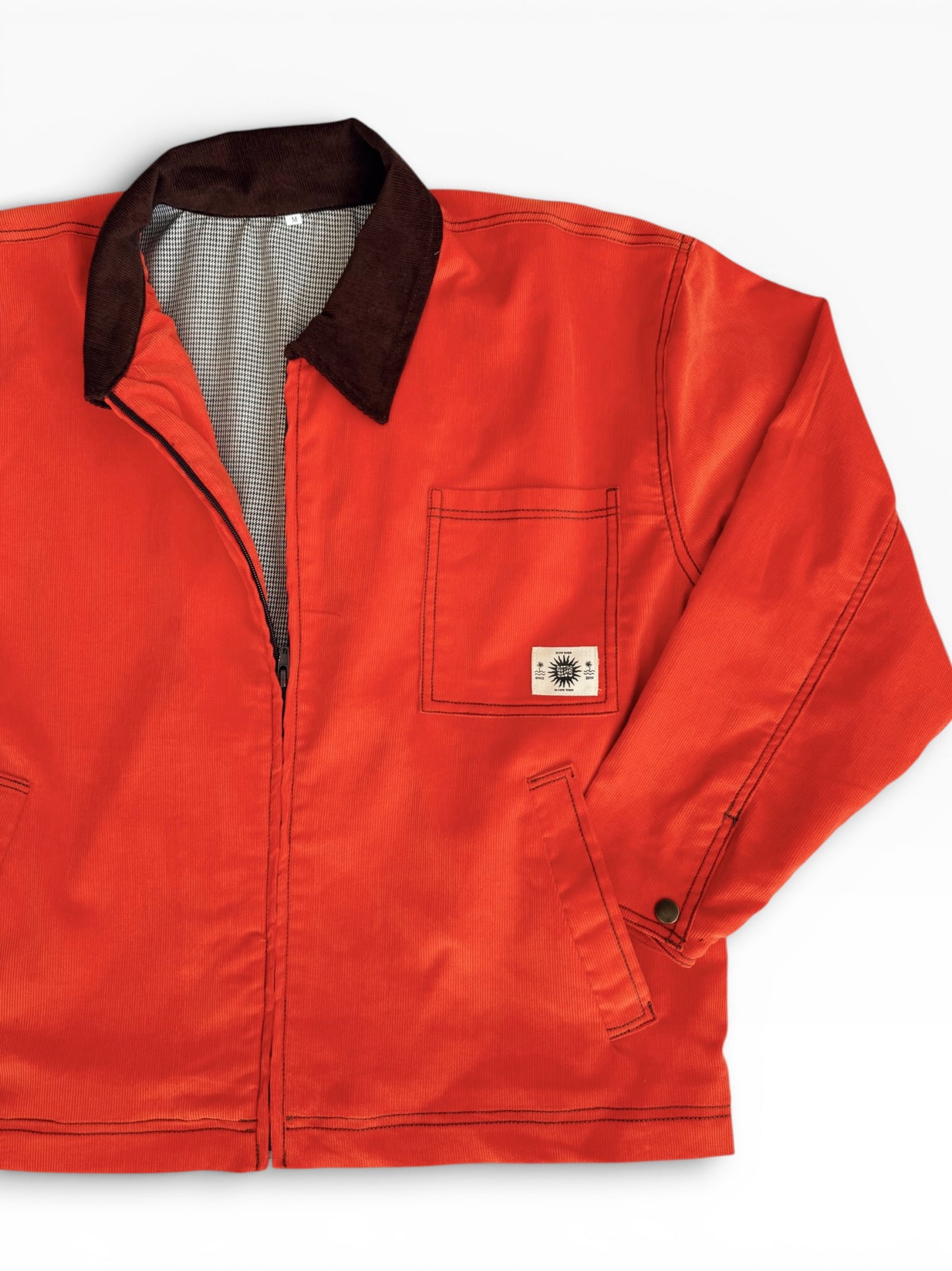 Workers Jacket (Red Corduroy)