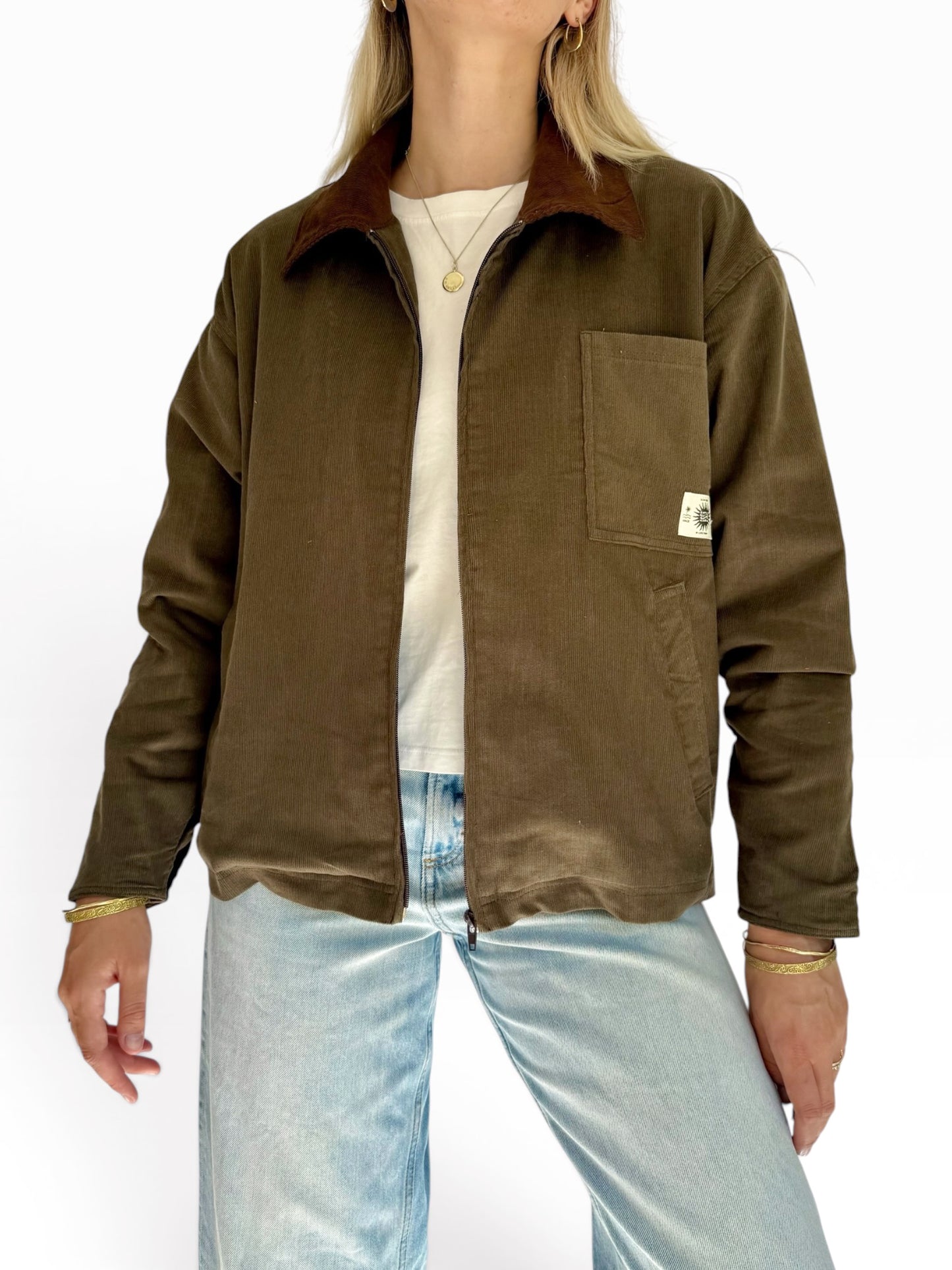 Workers Jacket (Khaki Corduroy)