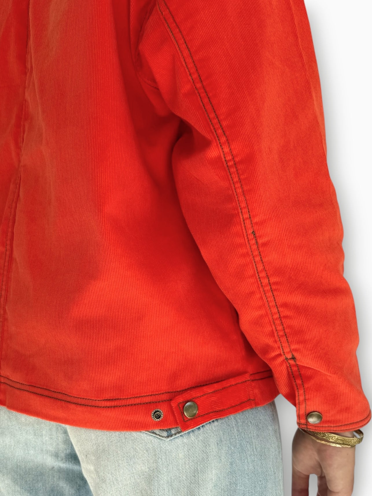 Workers Jacket (Red Corduroy)