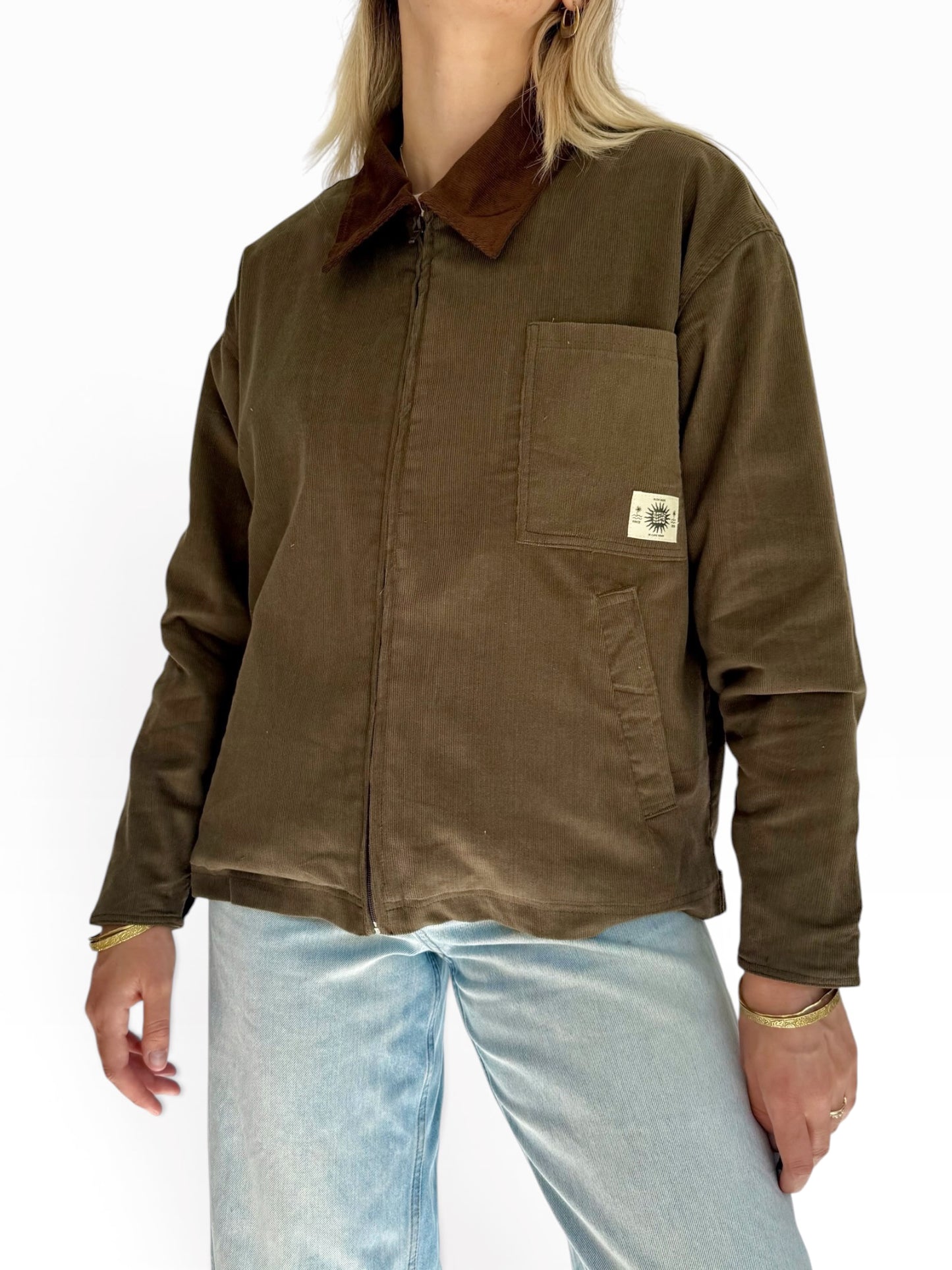 Workers Jacket (Khaki Corduroy)