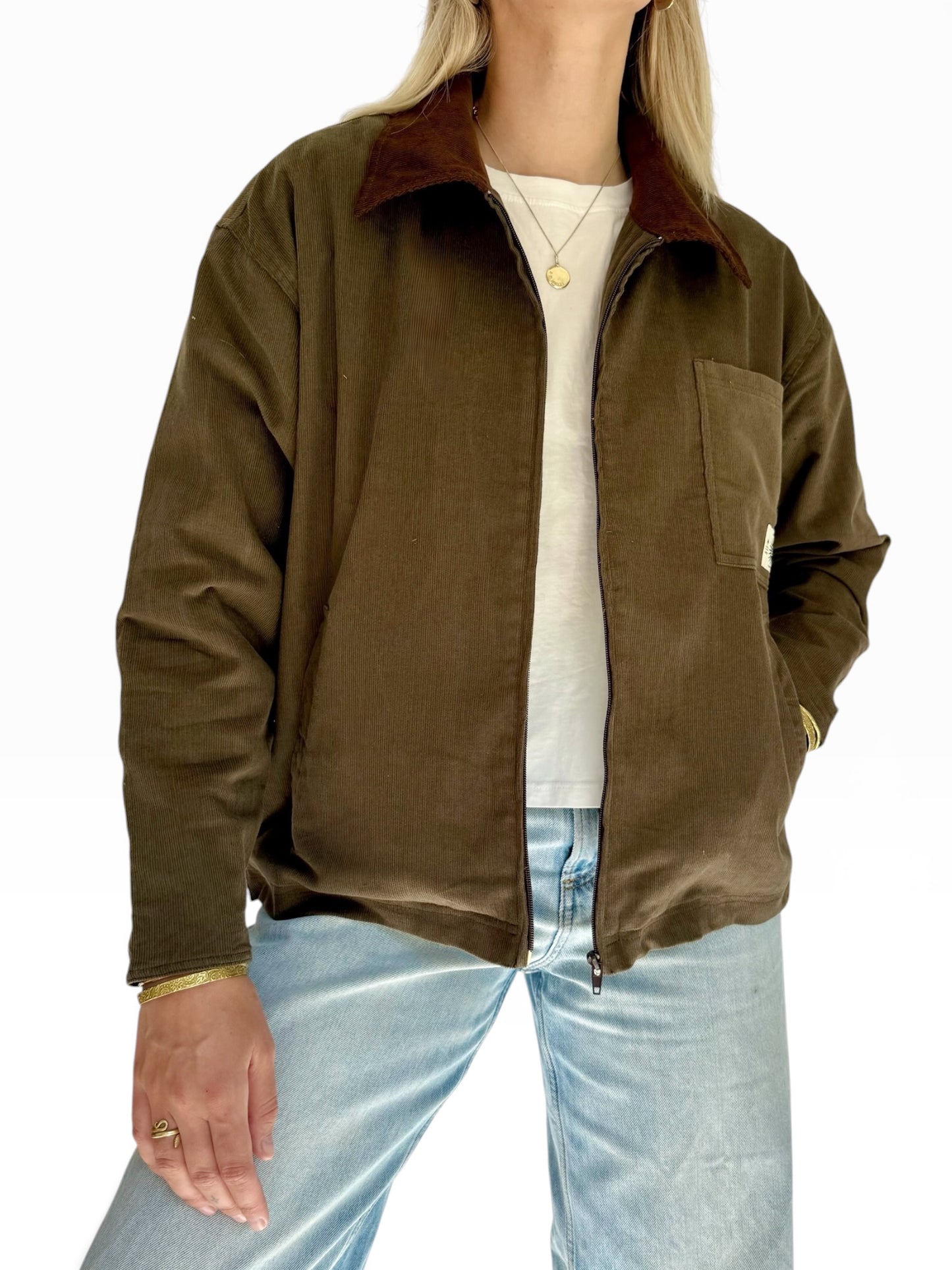 Workers Jacket (Khaki Corduroy)
