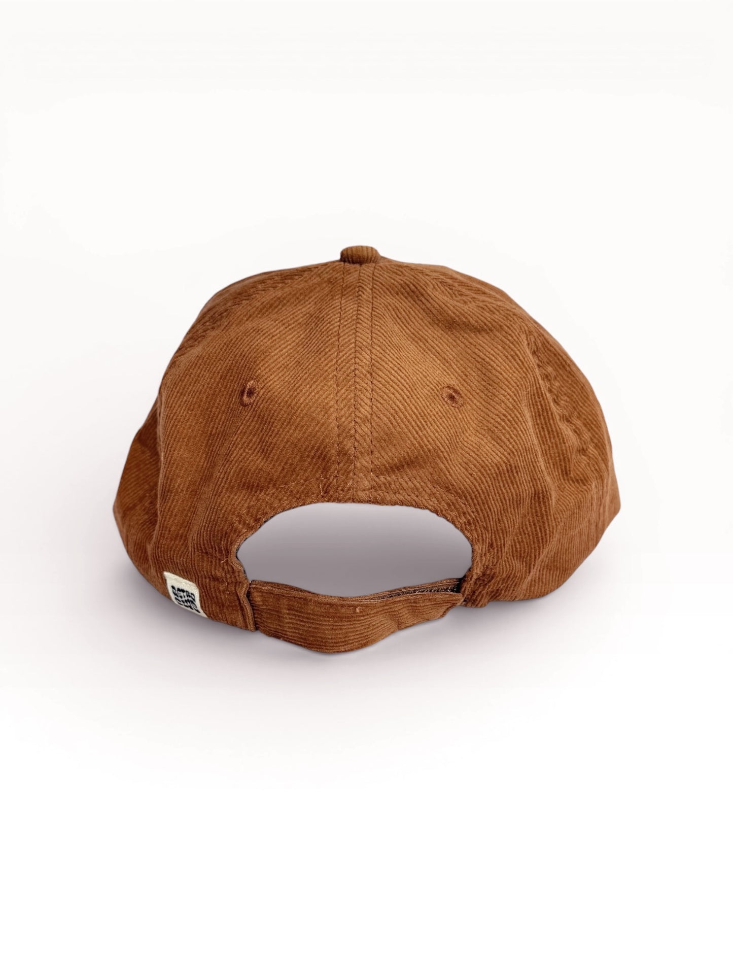Retro 5 Panel Corduroy Cap - NEW Tan "Earth Passenger"