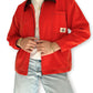 Workers Jacket (Red Corduroy)