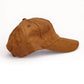 Retro 5 Panel Corduroy Cap - NEW Tan "Earth Passenger"