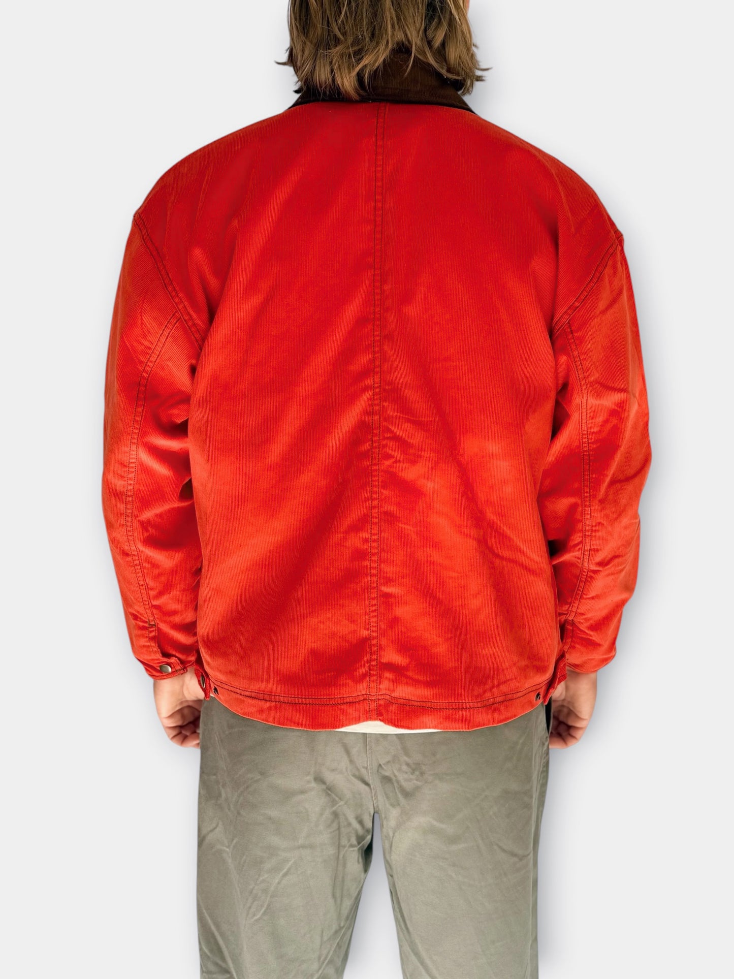 Workers Jacket (Red Corduroy)