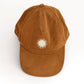 Retro 5 Panel Corduroy Cap - Tan "Laid Back"