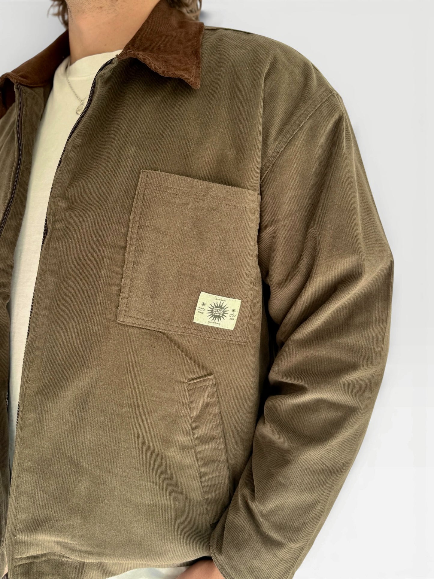 Workers Jacket (Khaki Corduroy)