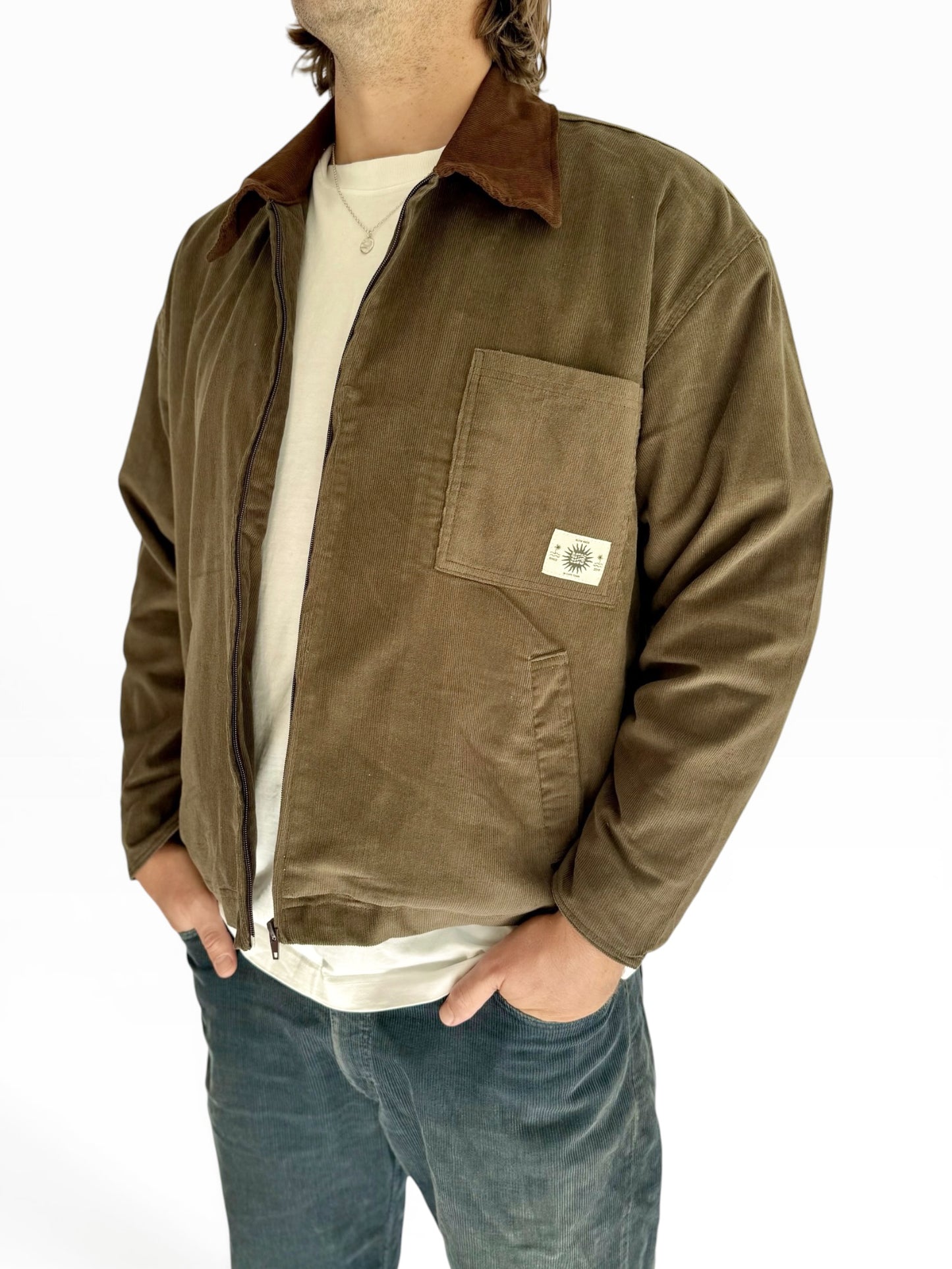Workers Jacket (Khaki Corduroy)