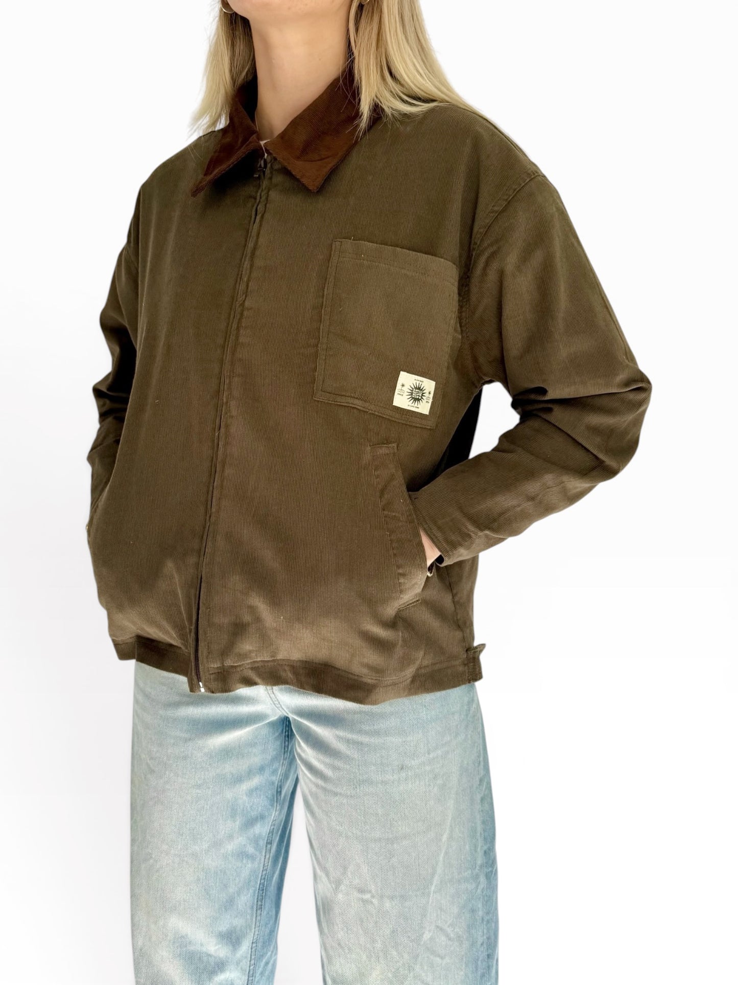 Workers Jacket (Khaki Corduroy)