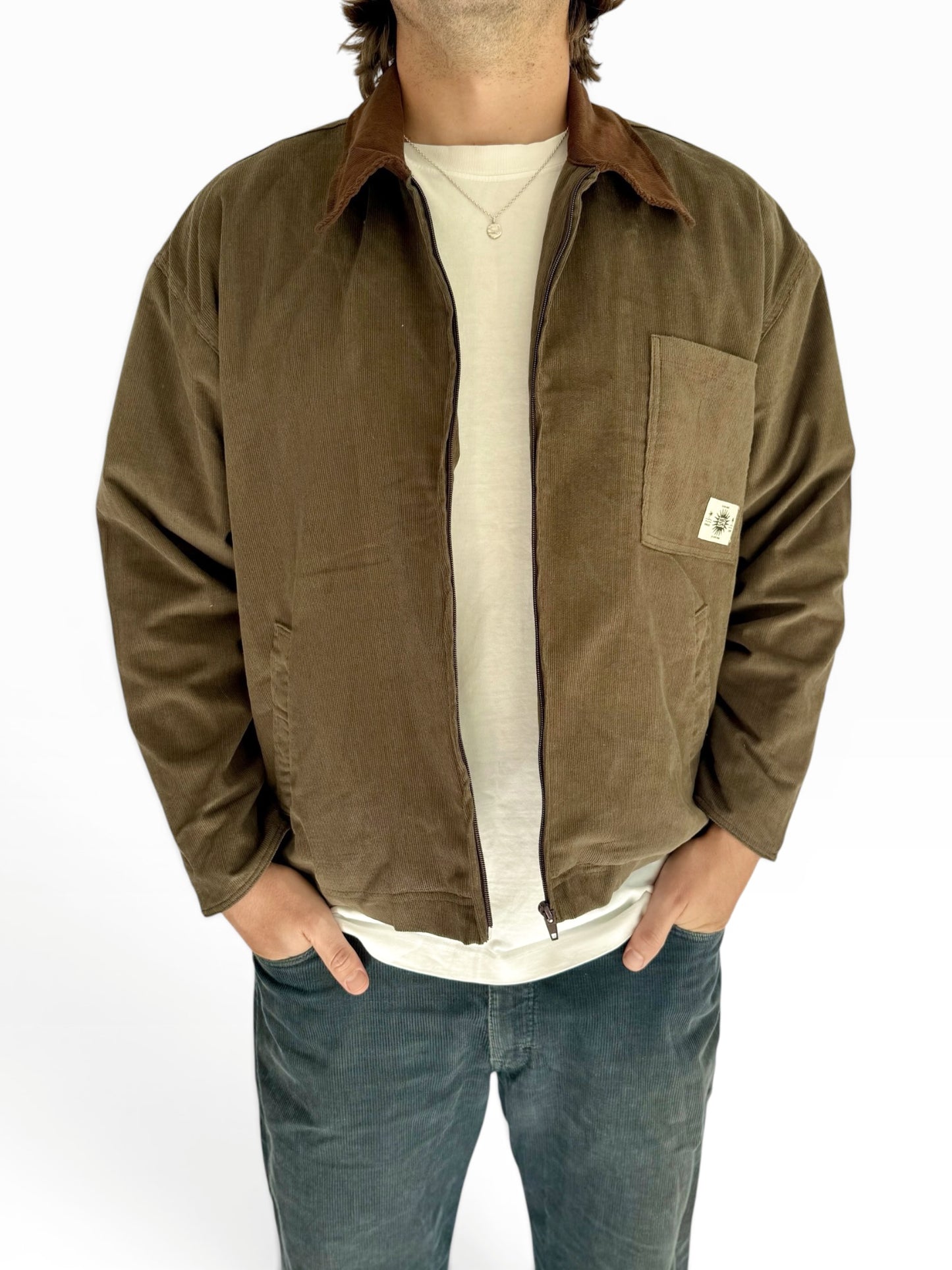 Workers Jacket (Khaki Corduroy)