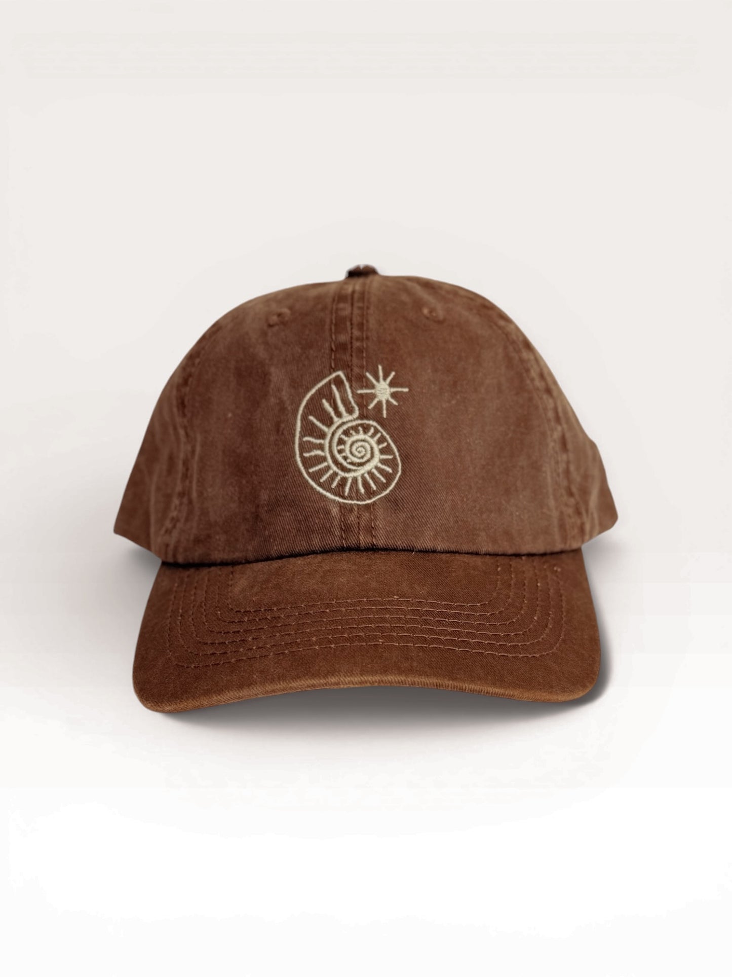 Retro Dap Cap - Brown "Inspired by the sun"