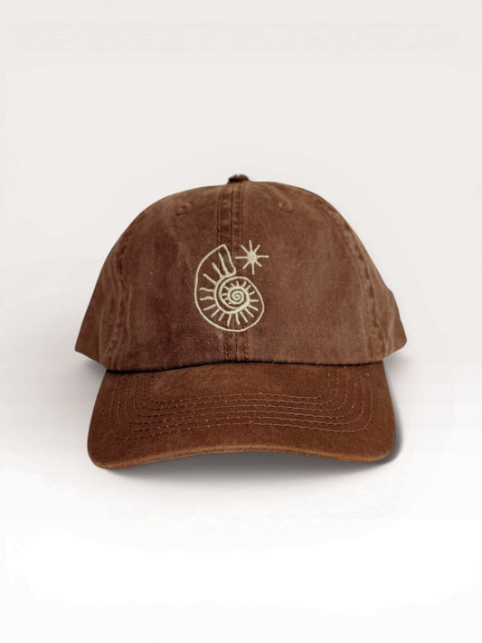 Retro Dap Cap - Brown "Inspired by the sun"