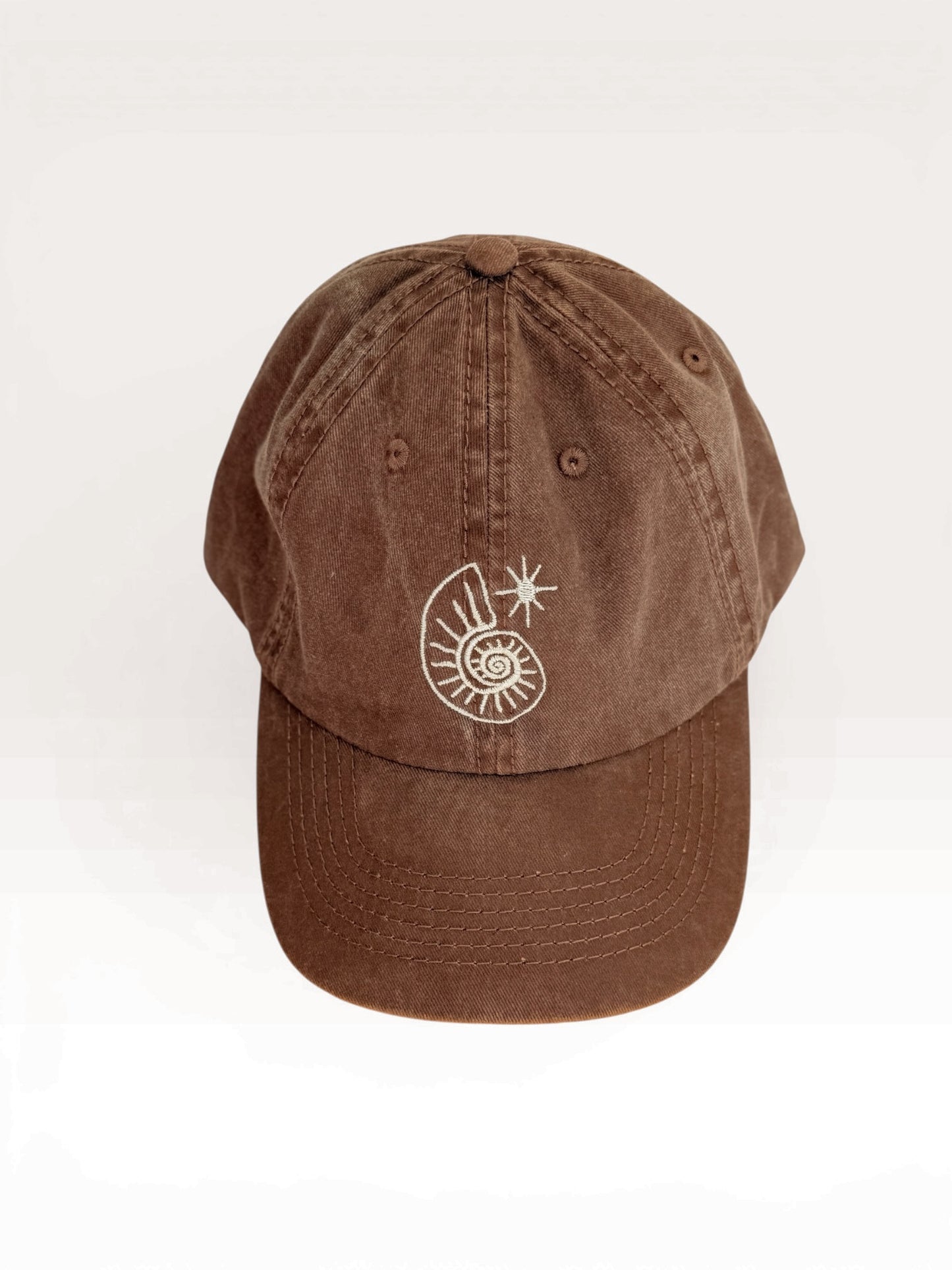 Retro Dap Cap - Brown "Inspired by the sun"