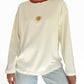 Unisex Sunburst Long Tee (Rust)