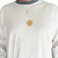 Unisex Sunburst Long Tee (Blue)
