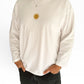 Unisex Sunburst Long Tee (Blue)