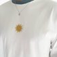 Unisex Sunburst Long Tee (Blue)