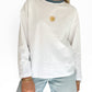 Unisex Sunburst Long Tee (Blue)