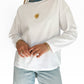 Unisex Sunburst Long Tee (Blue)