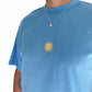 Unisex Sunburst Short Tee (Blue)