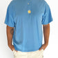 Unisex Sunburst Short Tee (Blue)