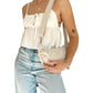 Beach Bum Bag (Ivory Corduroy)