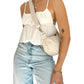 Beach Bum Bag (Ivory Corduroy)