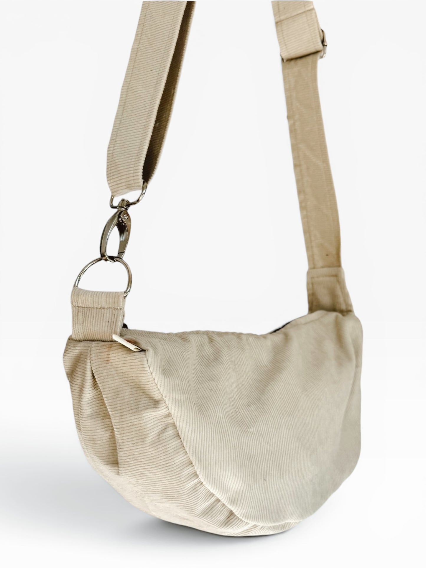 Beach Bum Bag (Ivory Corduroy)